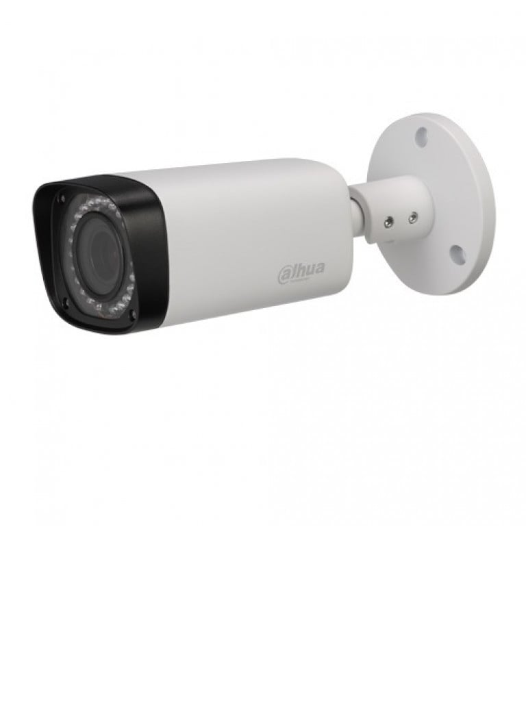 Cámara IP Bullet 3 Megapíxeles/ Varifocal 2.7 A 12MM/ IR 30 MTS/ IP67/ POE/ DWDR/ Ranura Micro SD, DAHUA IPC-HFW2320RN-VFS