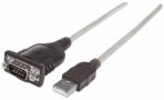 Convertidor USB s Serial DB9M, Manhattan 205153