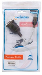 Convertidor USB s Serial DB9M, Manhattan 205153