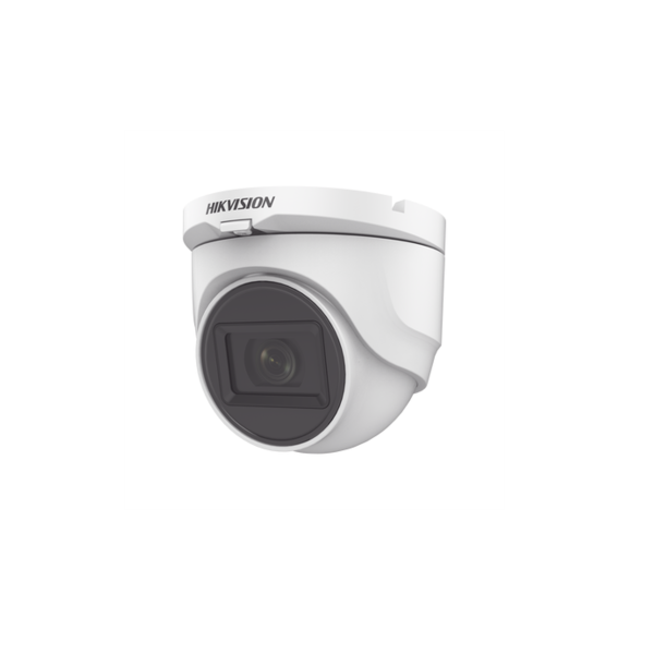 Domo TURBOHD 2 Megapixel (1080p) / Gran Angular 106° / Lente 2.8 mm / 30 mts IR EXIR / Exterior IP67 / 4 Tecnologías / dWDR, hikvision DS-2CE76D0T-ITMF